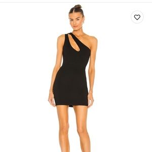 Superdown one shoulder dress